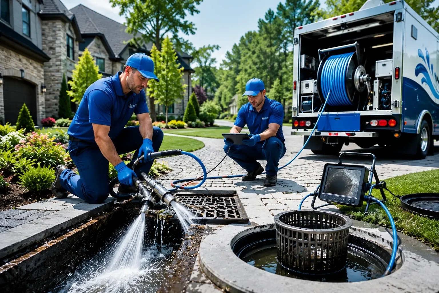 Local outdoor drain cleaning professionals in Velpen, IN